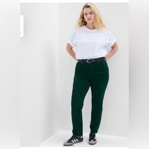GAP High Rise Vintage Slim Corduroy NWT